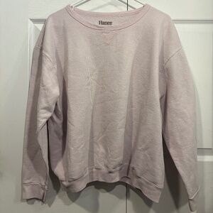 Vintage Pink HanesCrewneck Sweater